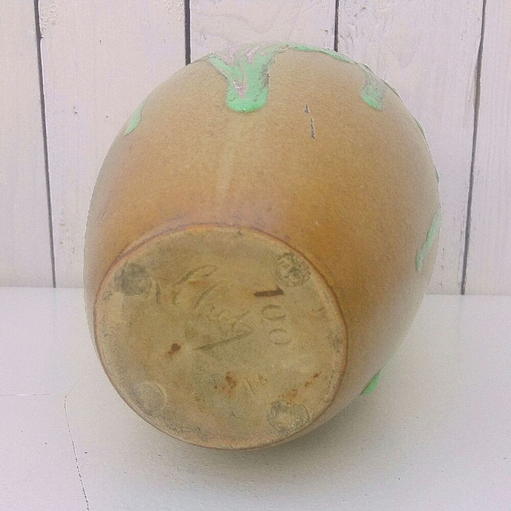 Vase en grès Puisaye Alfred Lebret art déco