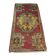 VINTAGE TURKISH PASTEL MINI RUG , 102 x 53 CM