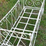 Wrought iron bed