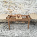 Oak farmhouse table