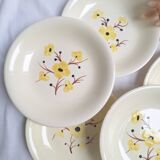 Vintage Salins deep plates