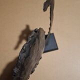 Handcrafted wrought iron sculpture