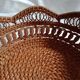 Braided rattan basket