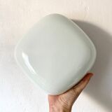 Vintage opaline ceiling lamp