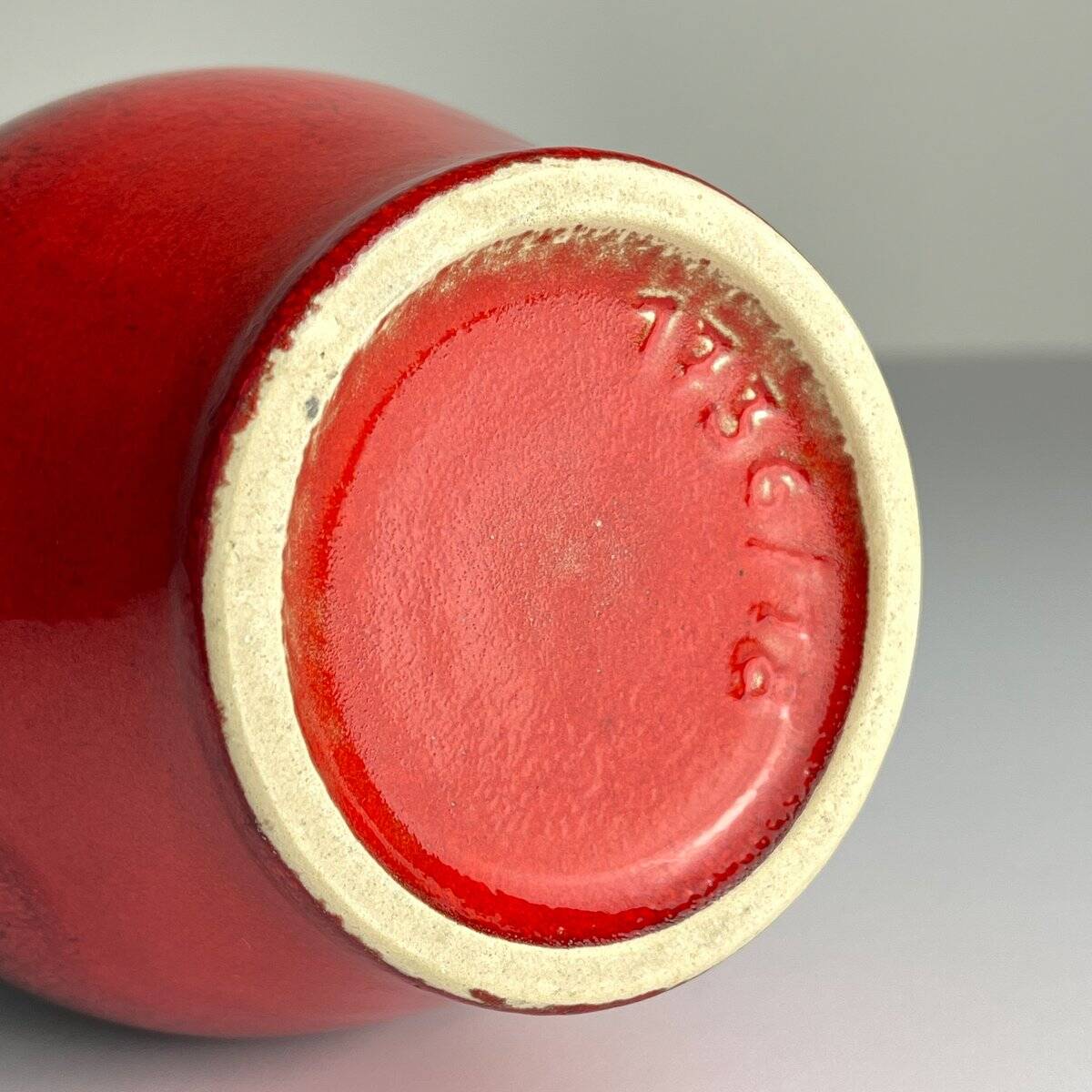 Vintage ceramic vase, West Germany, 1970.