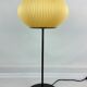 Lampe vintage abat-jour Rispal 1960