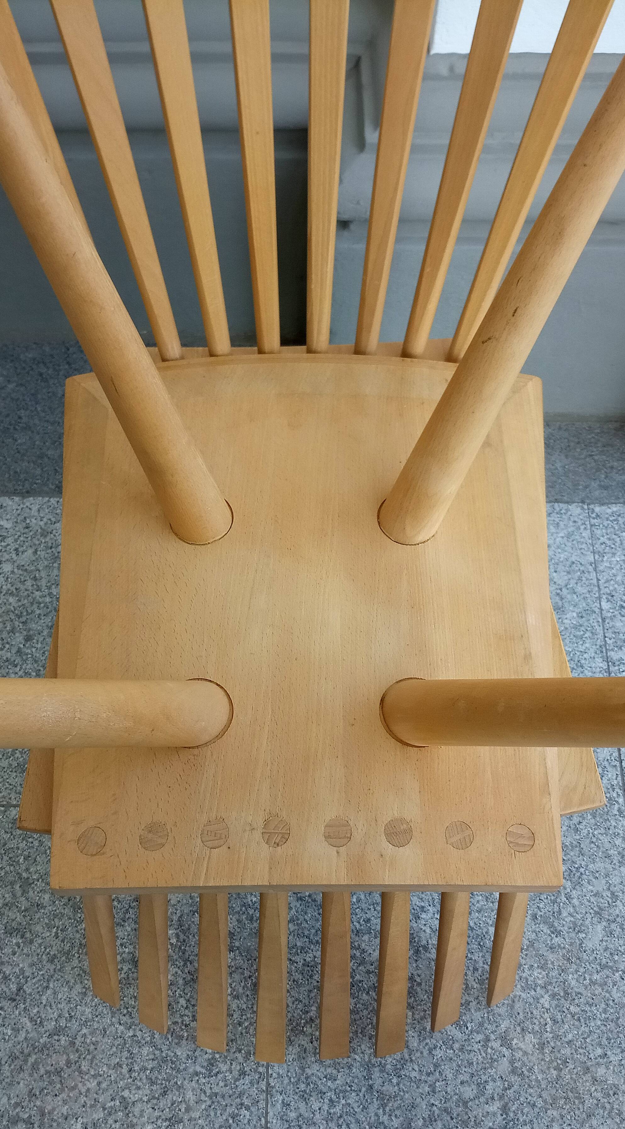 Set of 6 Mikkado - chairs by Foersom & Hiort-Lorenzen, denmark 1999