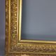 Imposing nineteenth century frame wood and gilded stucco 103x87 foliage 82.7x66.7 cm SB