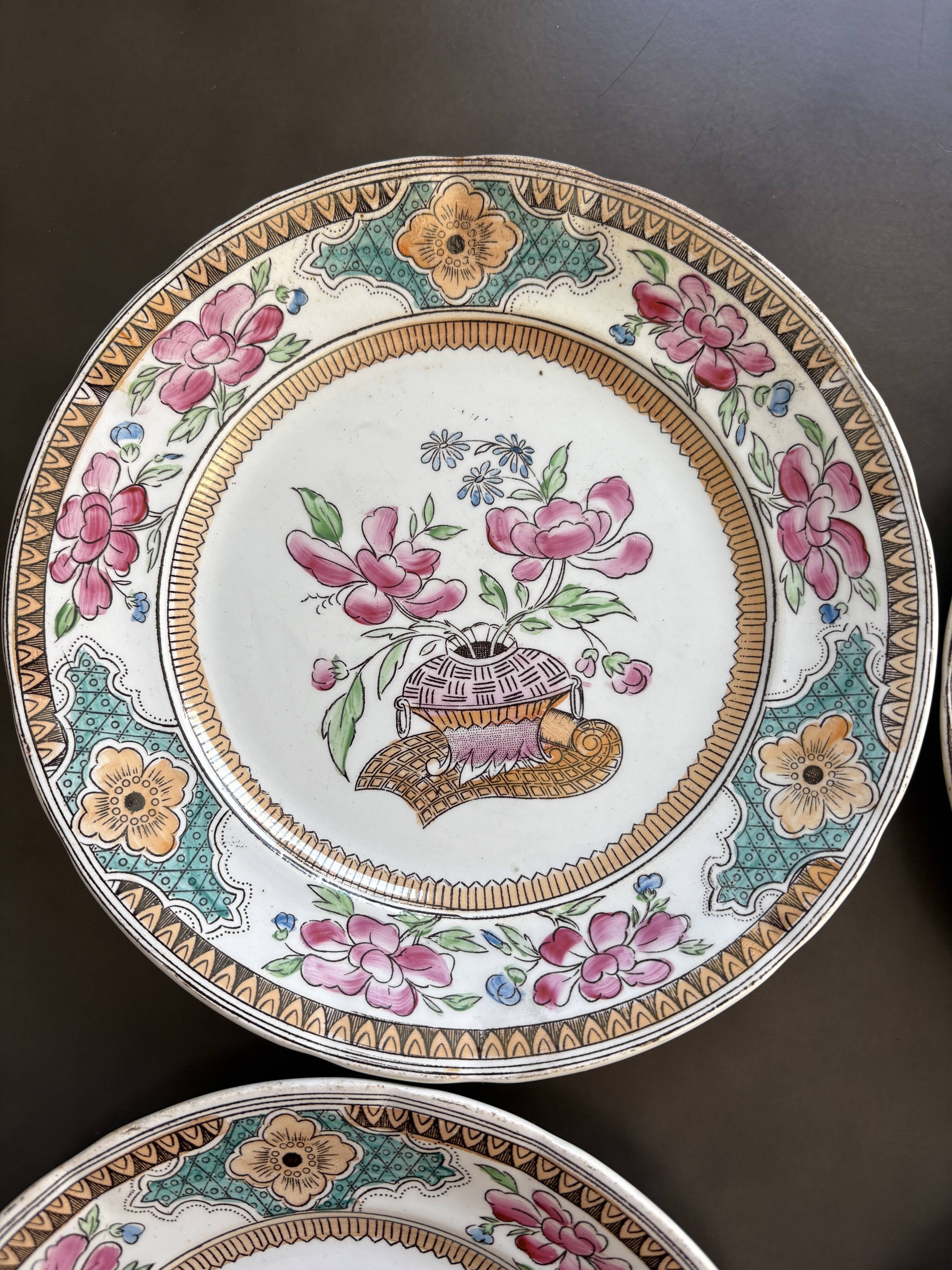 China KG Lunéville dessert plates