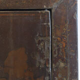 Chinese wardrobe with painted decoration – Shanxi Province, early 20th century