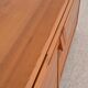 Vintage solid elm sideboard by Pierre Chapo, model R08