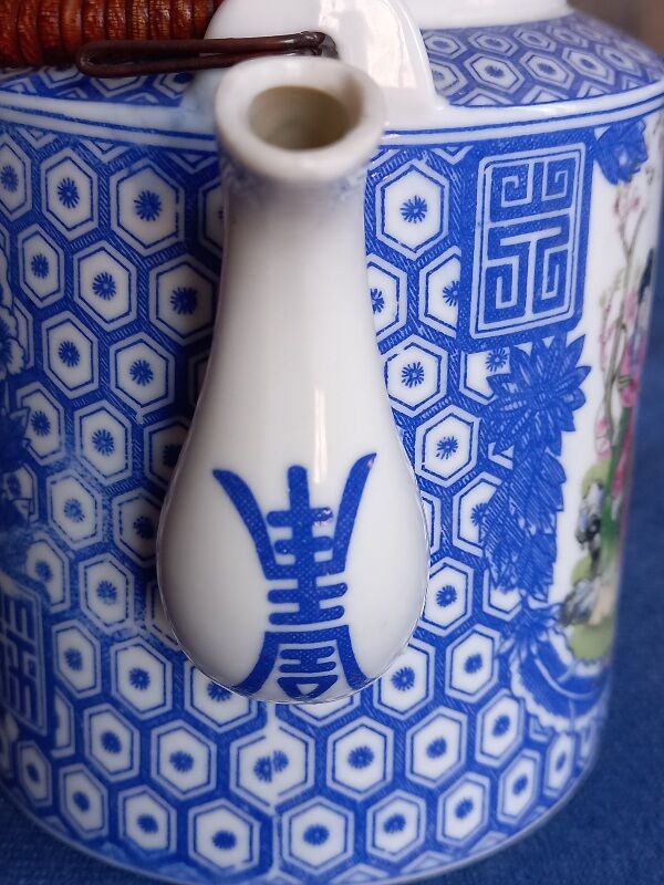 Japanese porcelain teapot