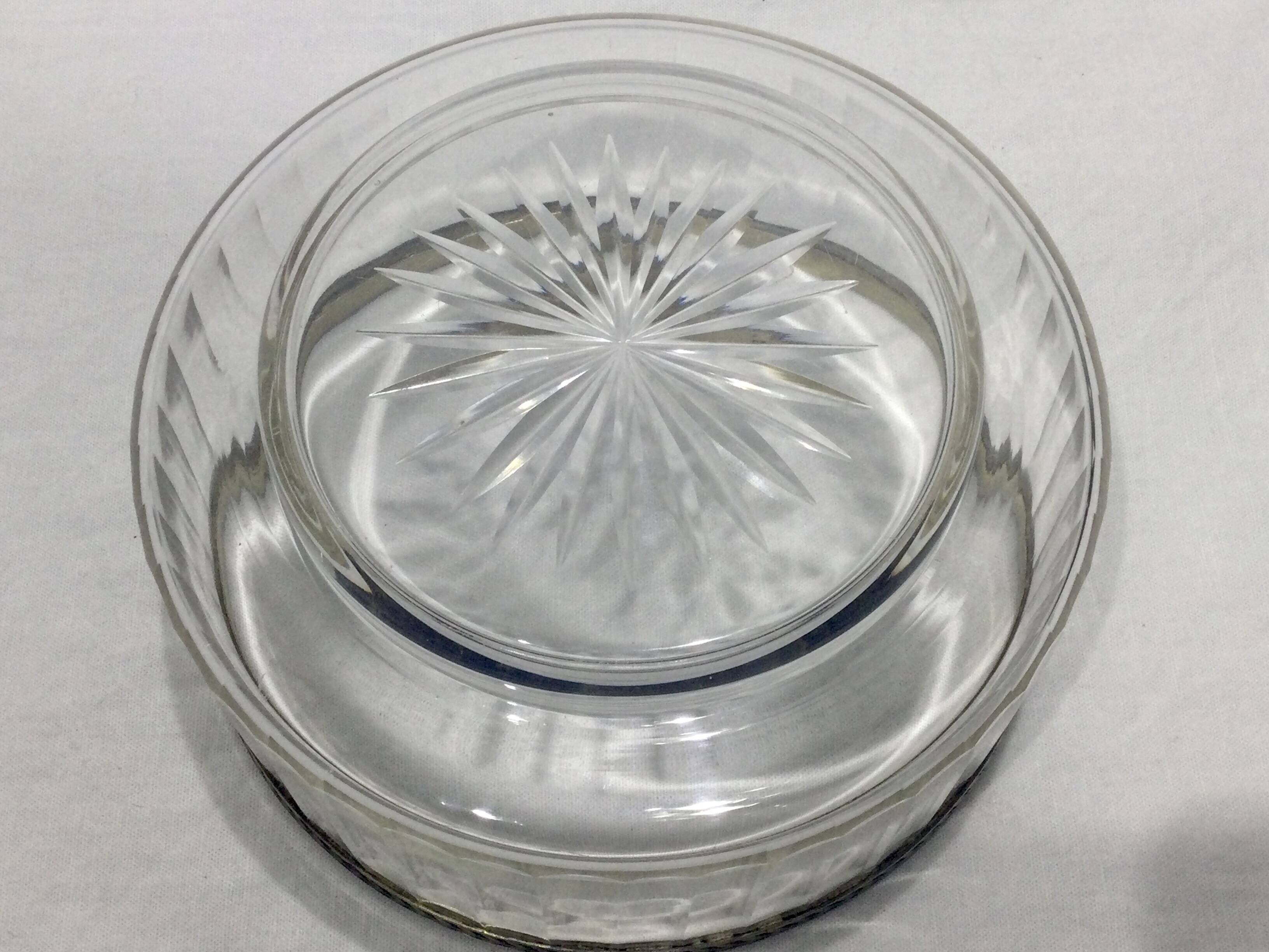 Robert Linzeler - Crystal Bowl and Vermeil