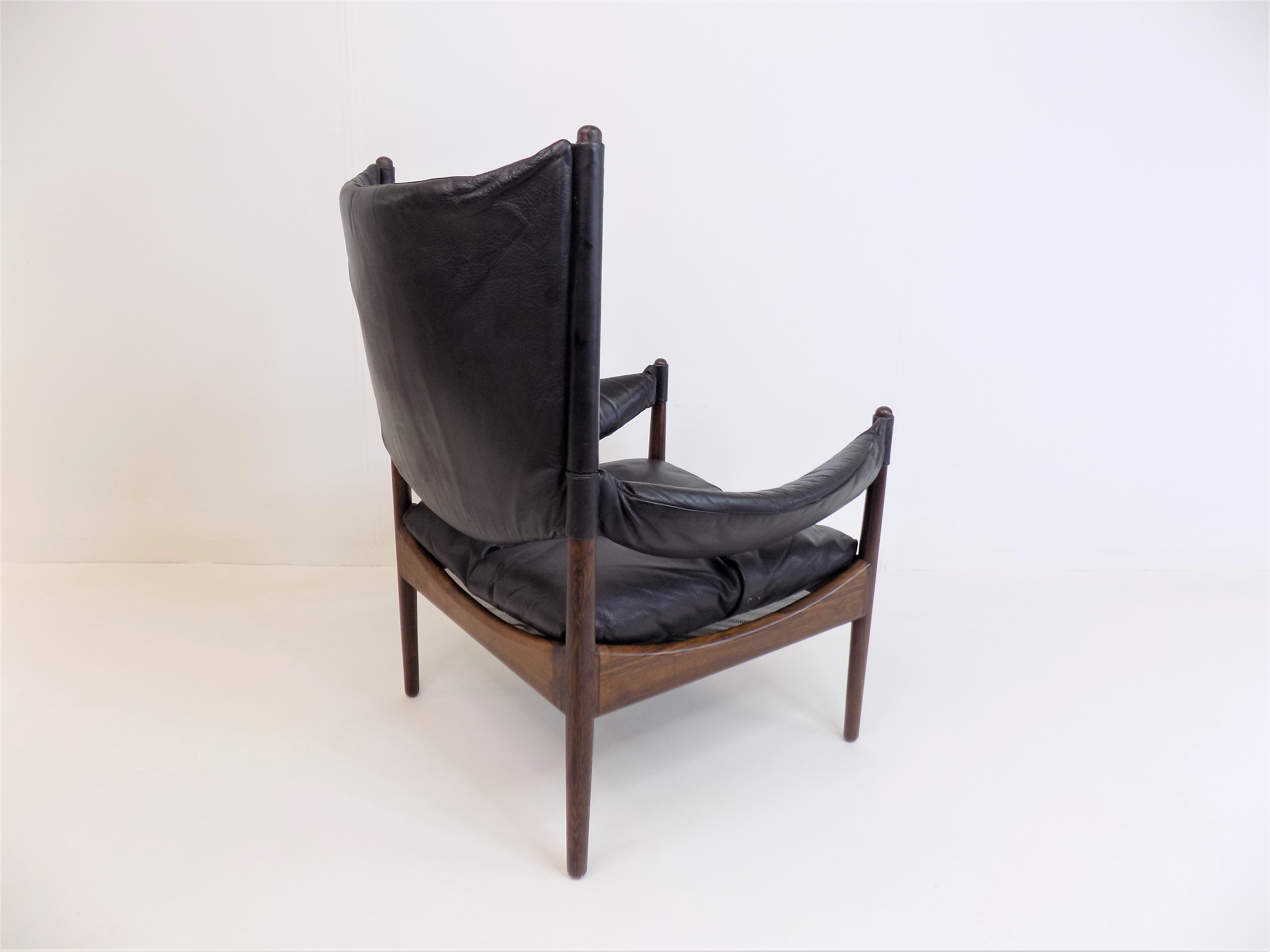 Ensemble de 2 fauteuils en cuir Modus pour Søren Willadsen, Kristian Vedel