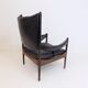 Ensemble de 2 fauteuils en cuir Modus pour Søren Willadsen, Kristian Vedel