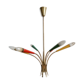 Lustre italien type Sputnik, années 50