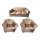 Salon trois pièces chesterfield