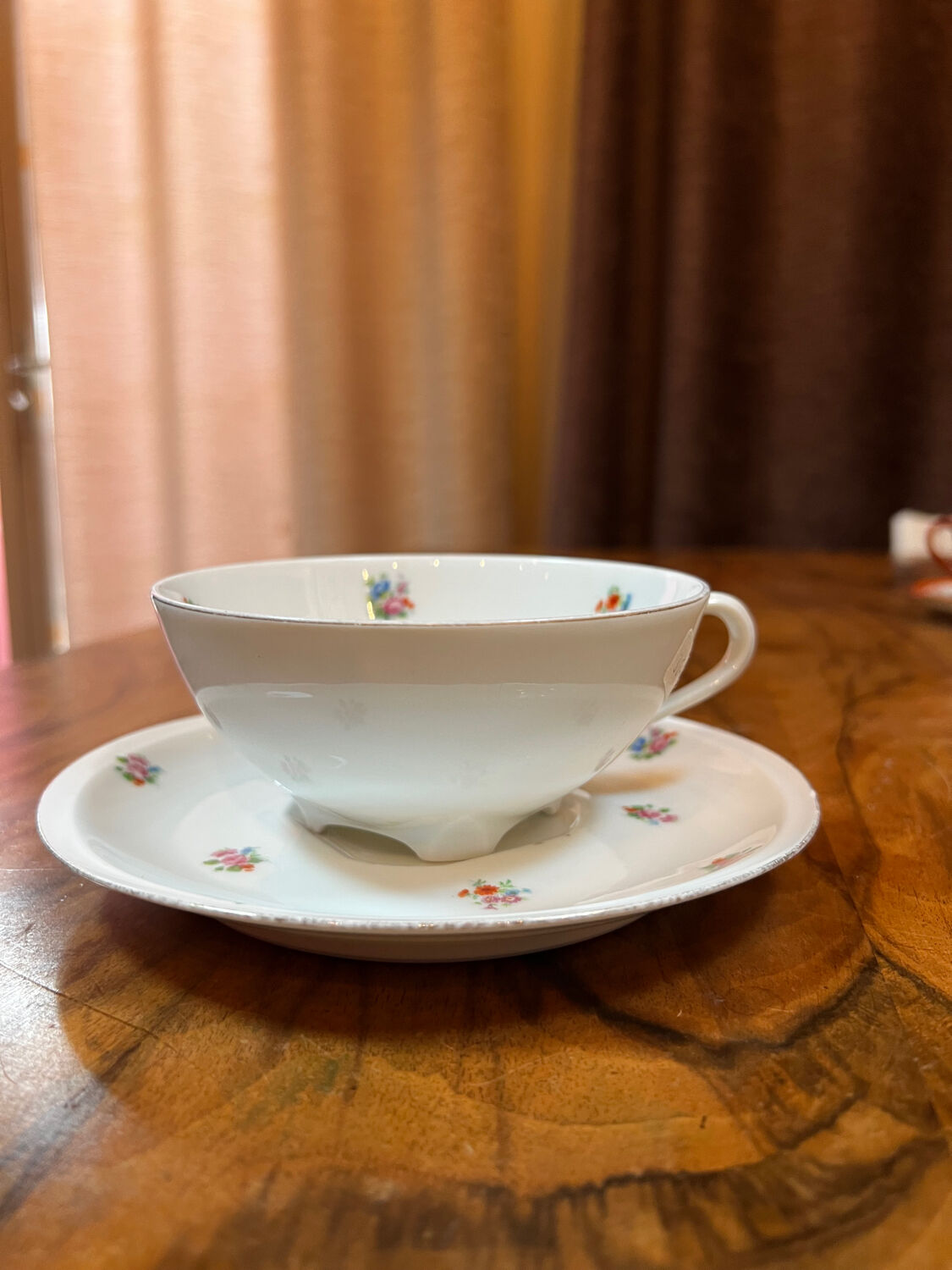 Limoges porcelain teacup