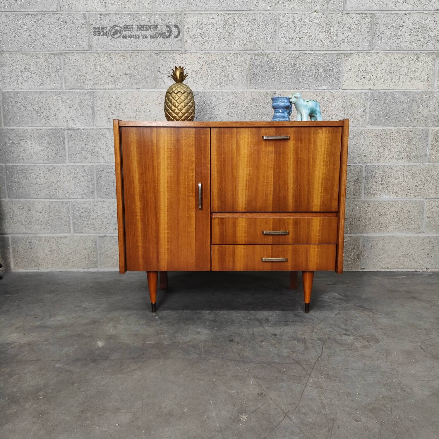 French Scandinavian style sideboard 1970