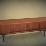 Scandinavian design enfilade in teak