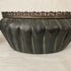 Planter cache pot napoleon III copper draped pleated brassware art 19 th