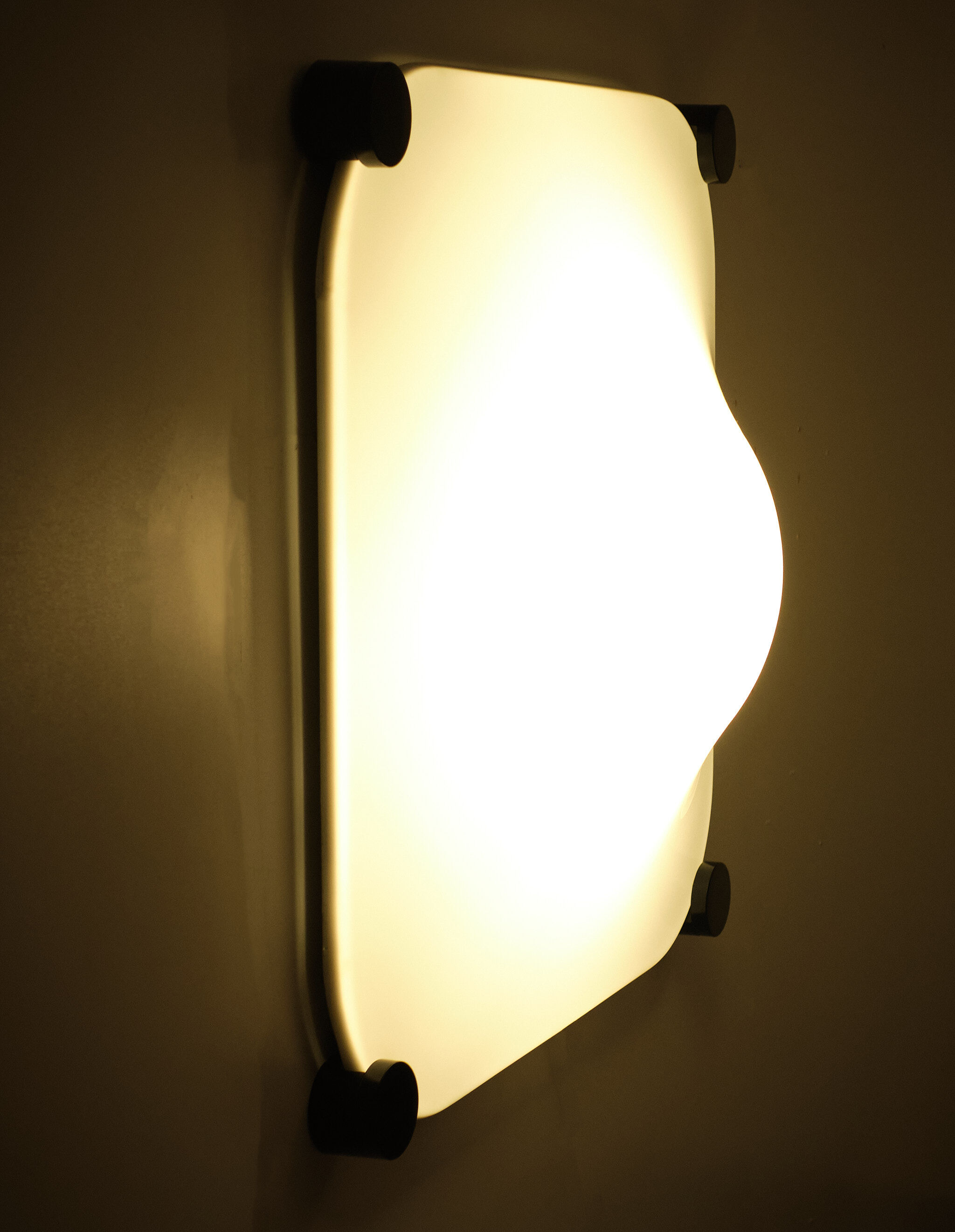 Large Bolla Wall or Ceiling Light Elio Martinelli (Designer), 1960s, Italy