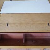 Singer sewing machine cabinet transformed into office 50s/60s
