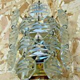 60s 70s Kinkeldey Wall Light Glass Wall Lamp Space Age Design 60s 70s