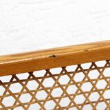 Wall coat rack with shelf