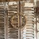 Set of old wooden shutters