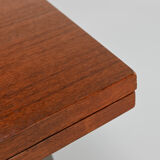 Vintage teak dining table. France, 1960s.