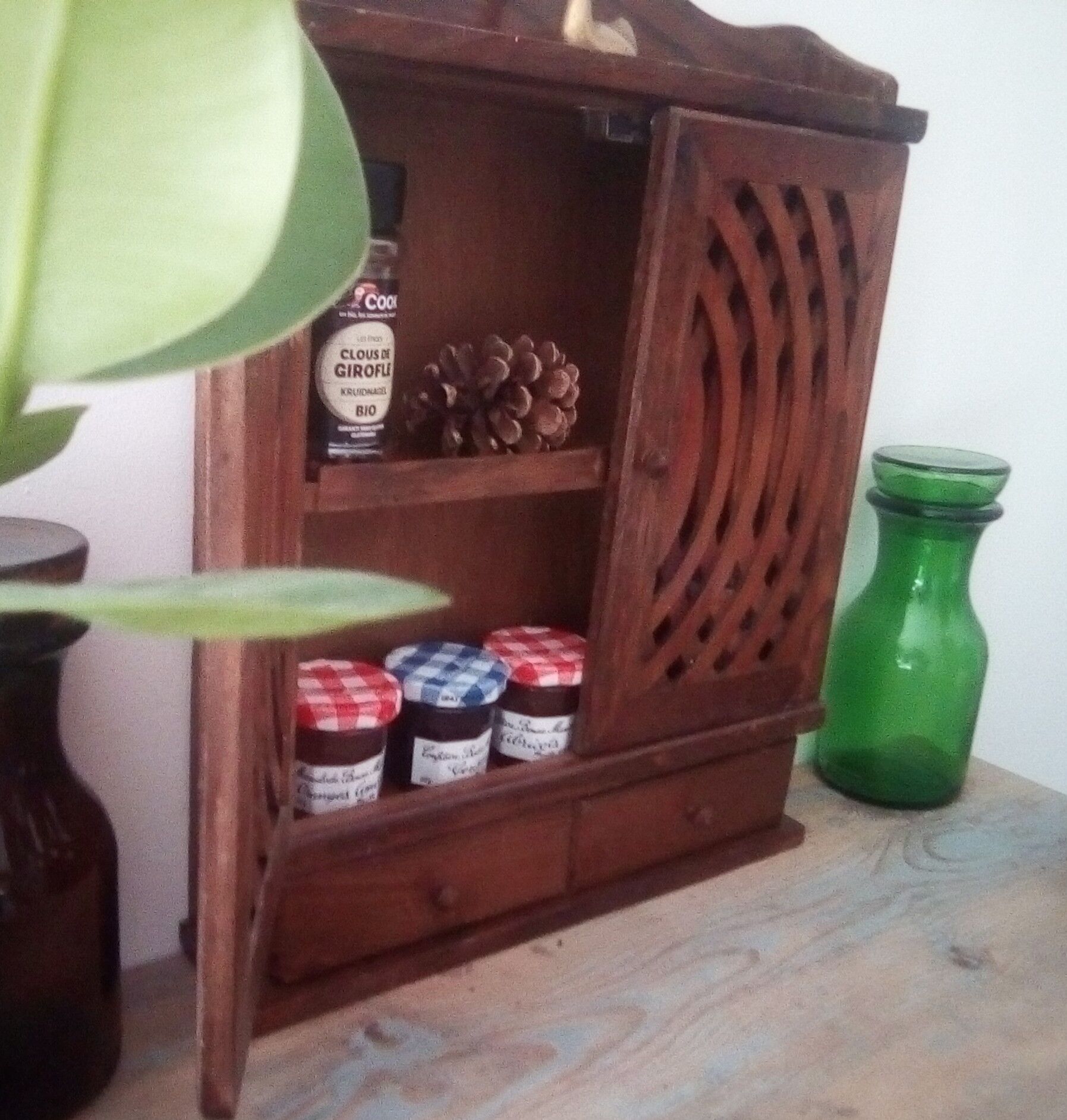 Vintage wall cabinet