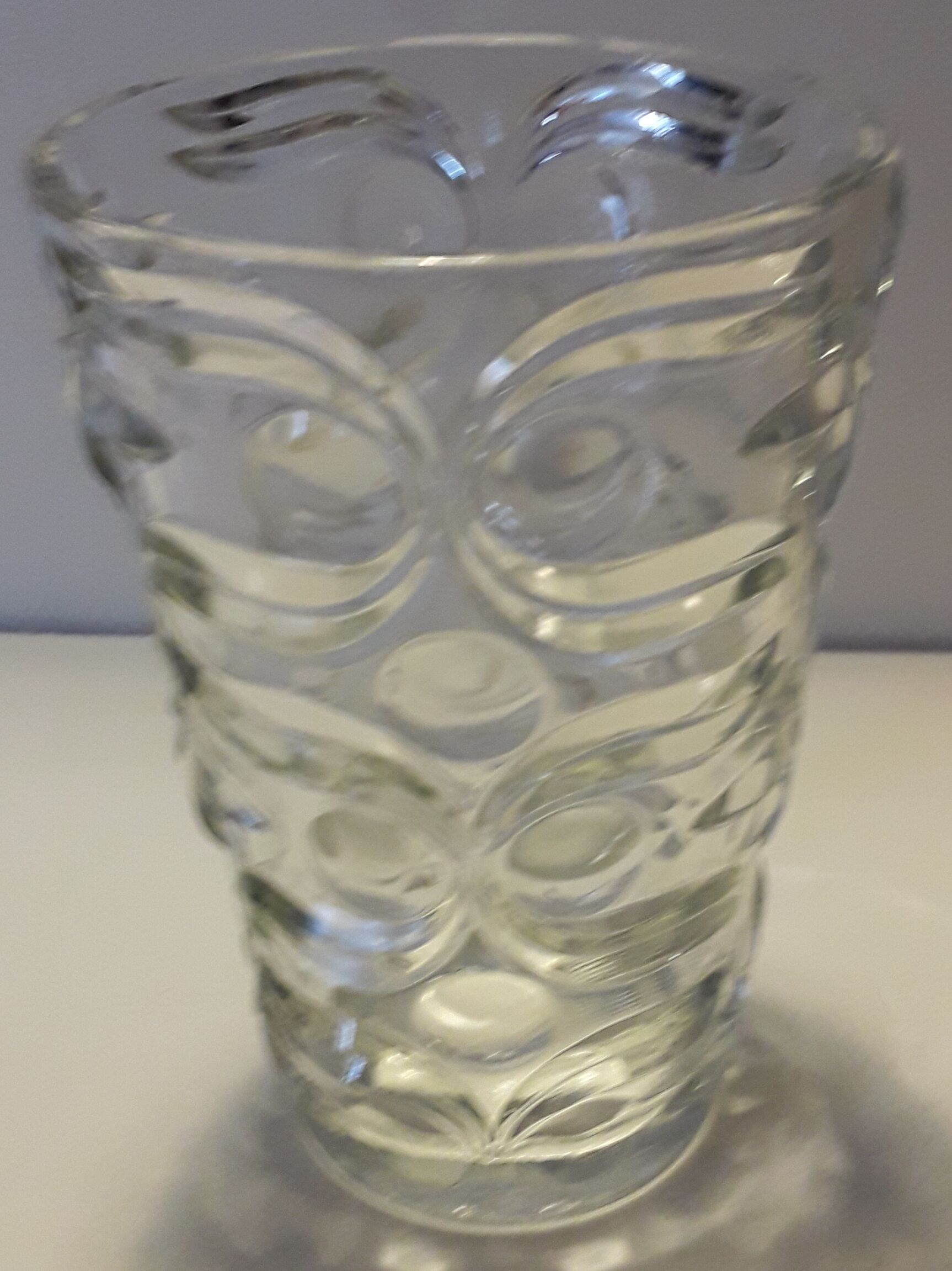 Italian transparent vase