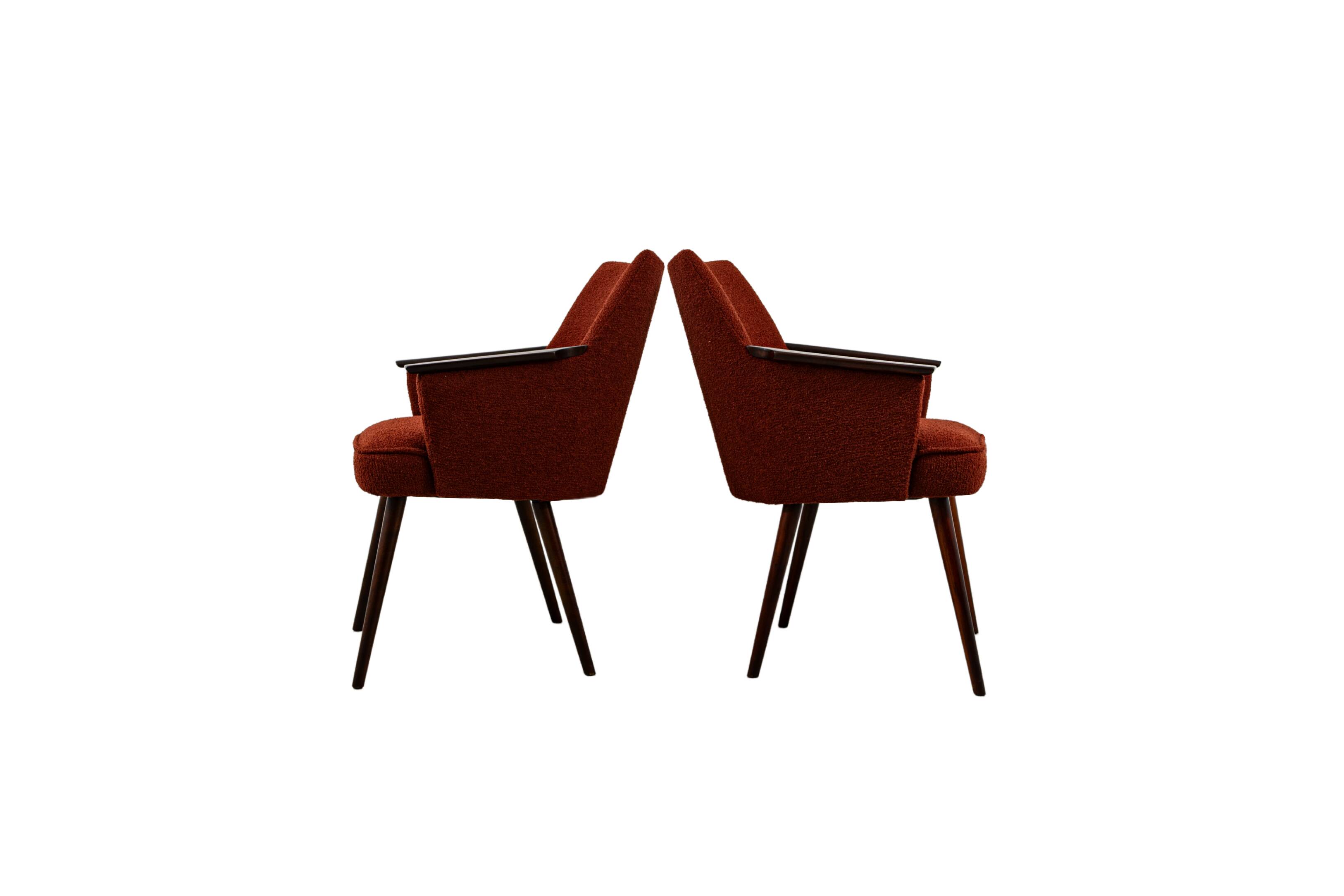 Pair of Mid-Century Armchairs, Poland, 1960’S