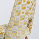 Mustard yellow Shell chair from the mid-century, 1960s