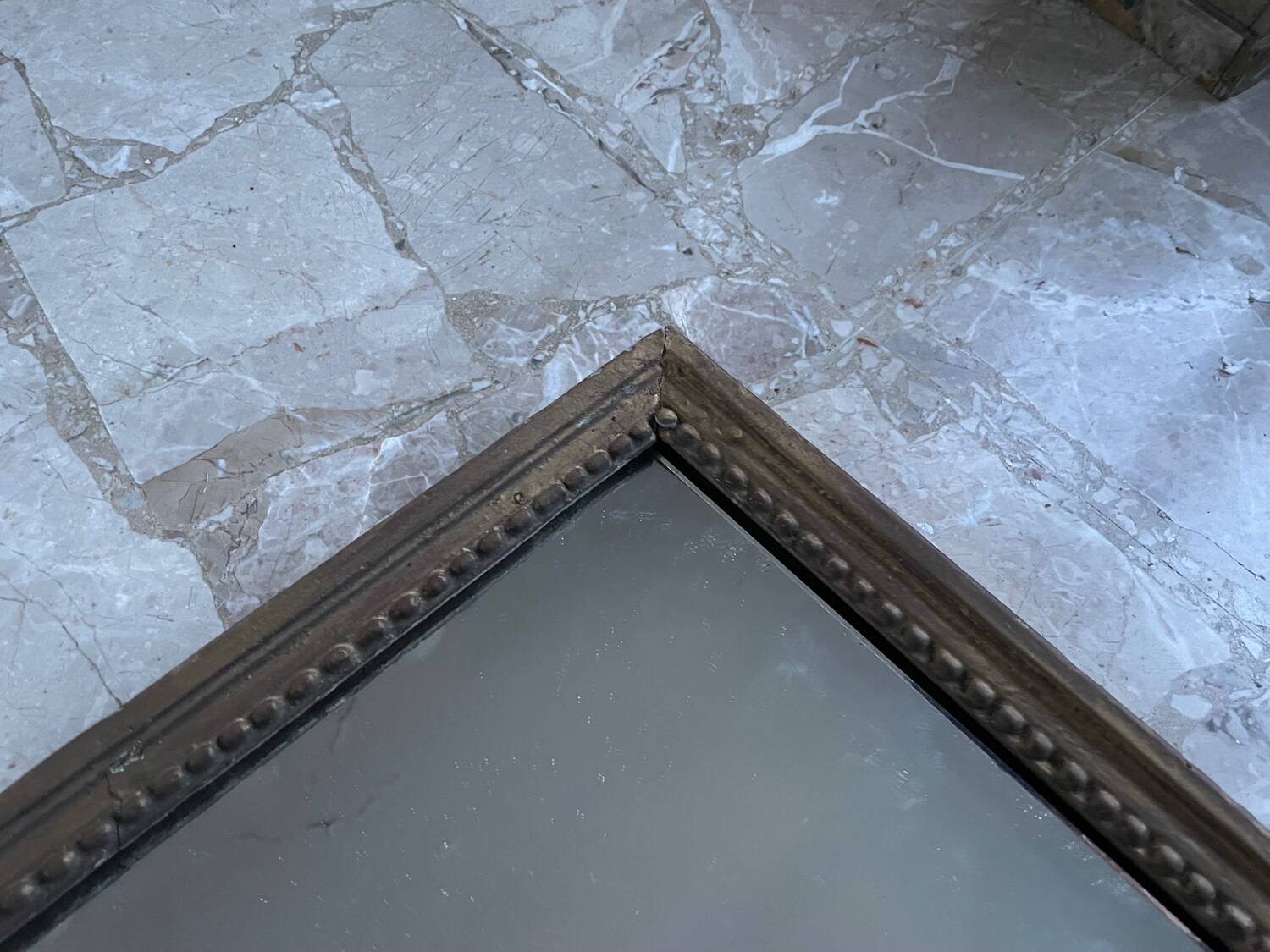 Antique gold mirror 41x96cm