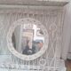 1970s rattan coat rack