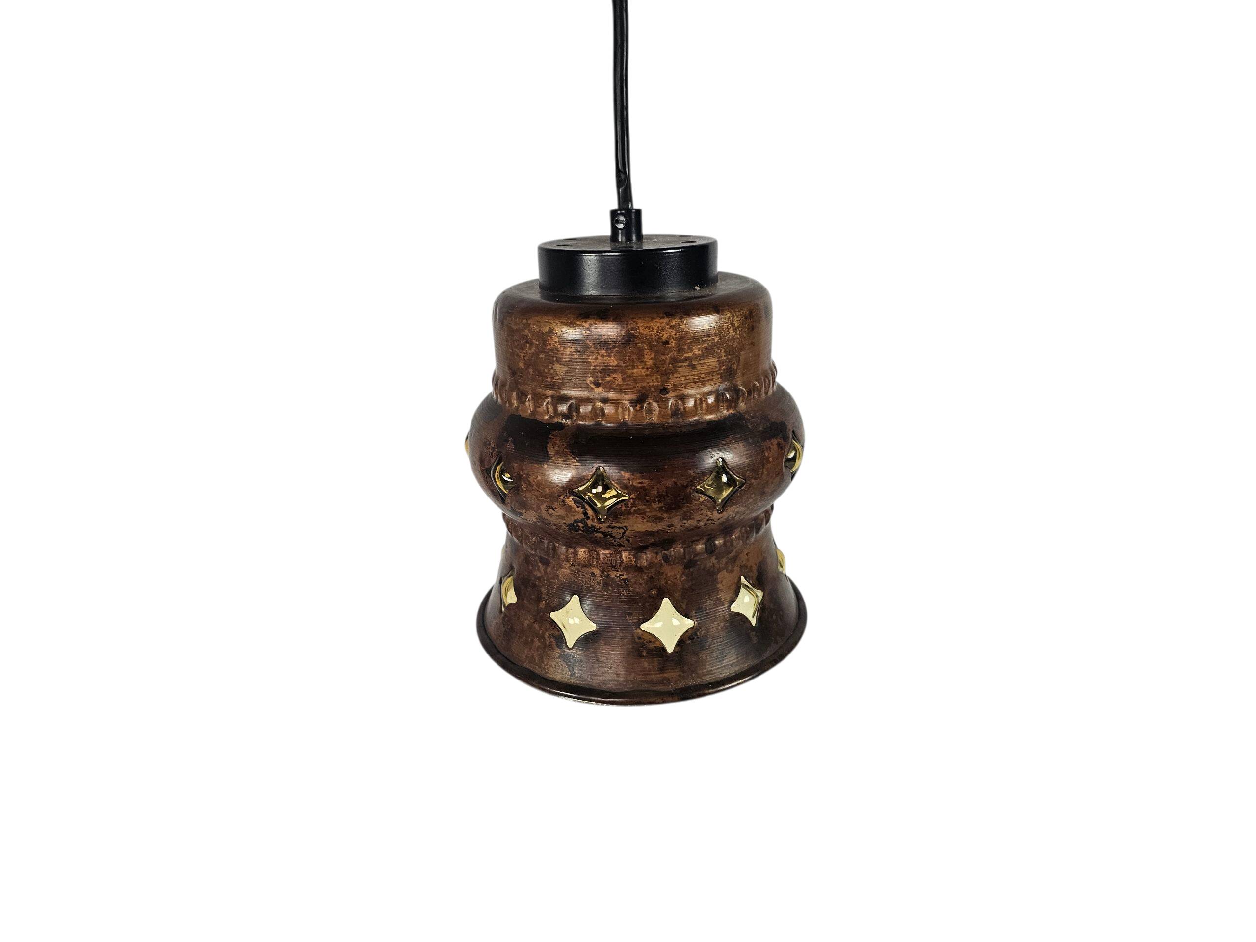 Raak Amsterdam - Nanny Still McKinney - hanging lamp - copper - 60s