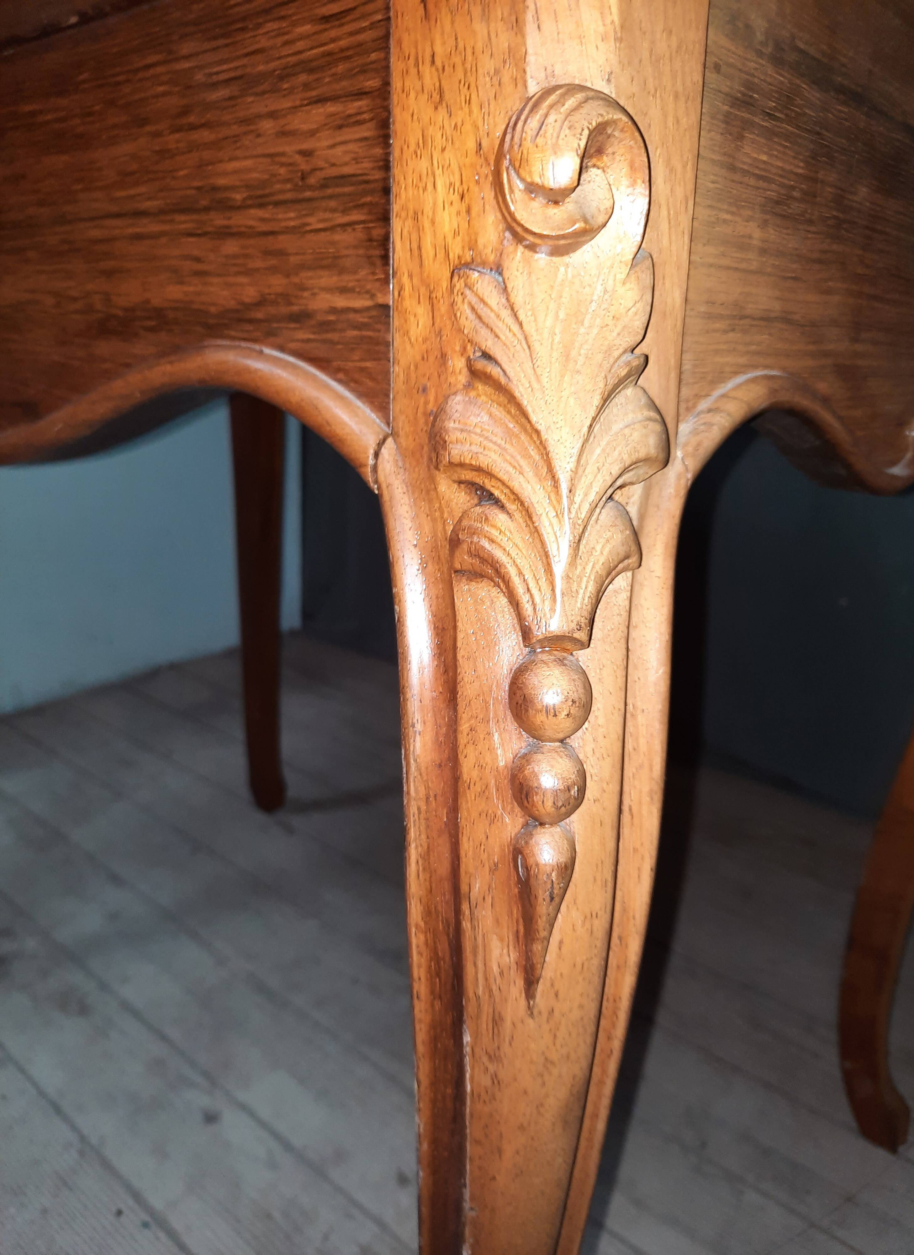 Louis Philippe drop-leaf desk