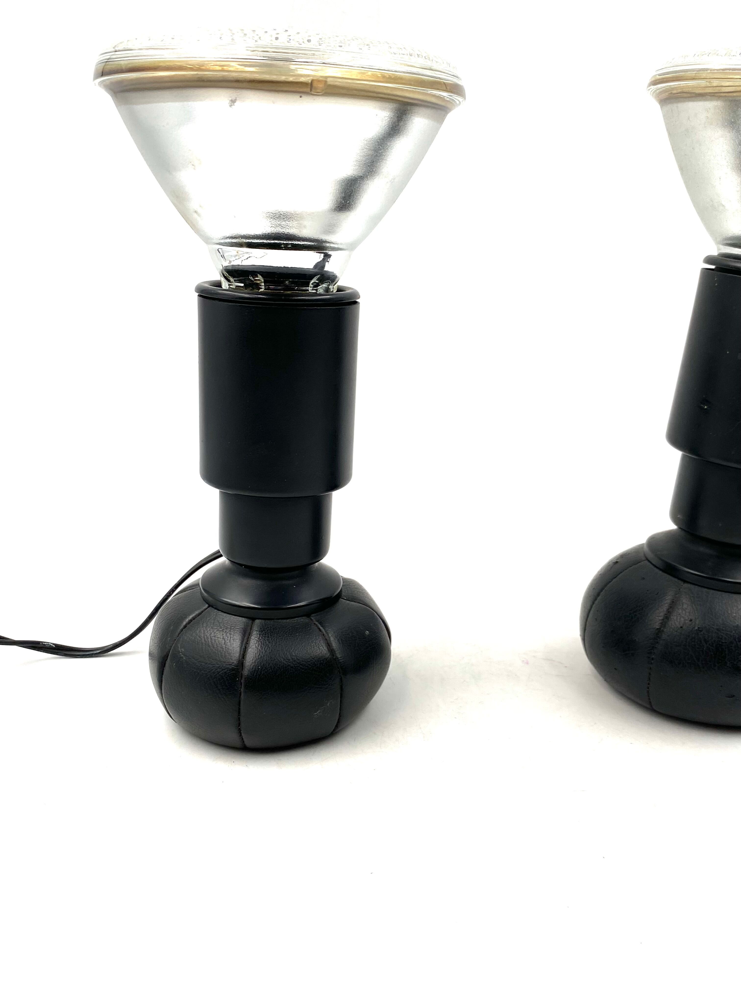 Gino Sarfatti, Set of 2 Table Lamps mod. 600/C, Arteluce Italy, 1966