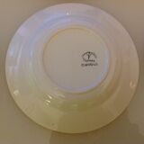 Six assiettes creuses decor Claudius des faienceries de Badonviller, années 50/60