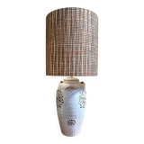 Vintage ceramic lamp by Aldo Londi for Bitossi Italy 1960s