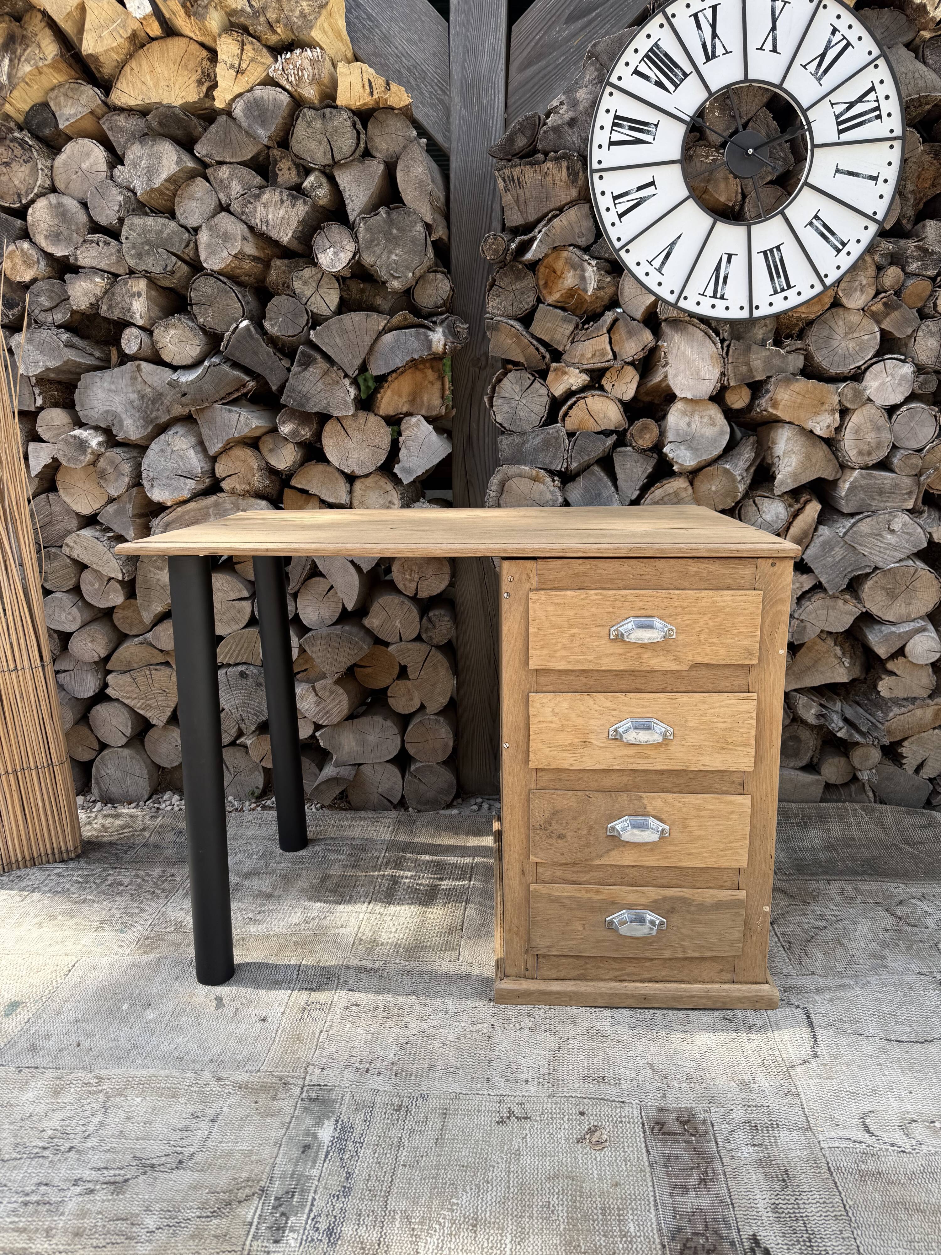 Wooden desk