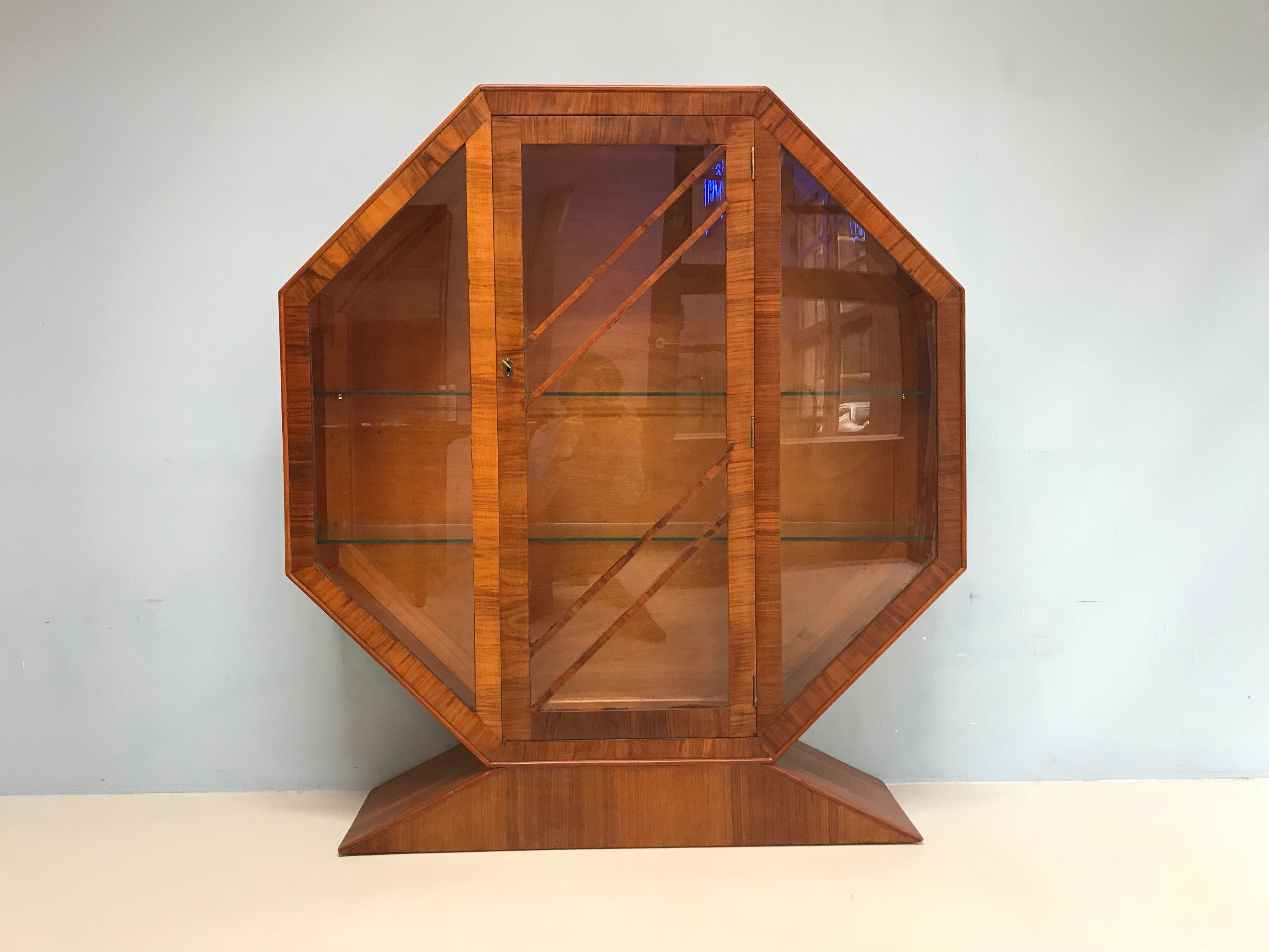 Art Deco display cabinet