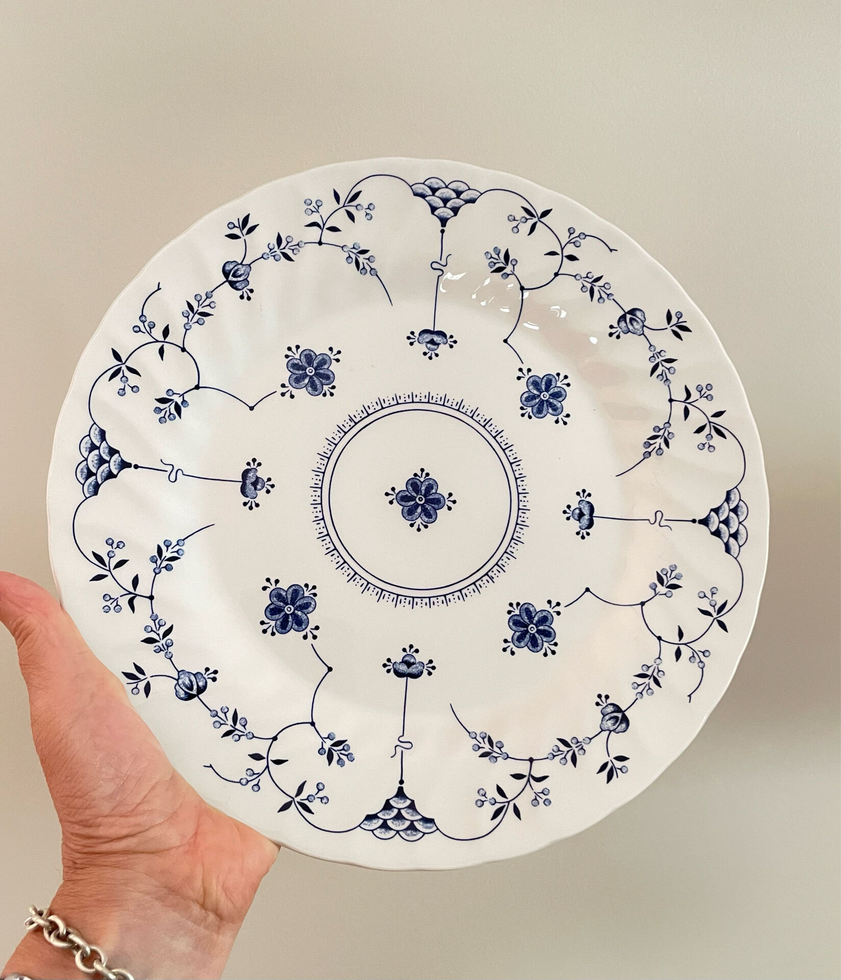 Lot Assiettes anglaises Churchill du modèle Finlandia