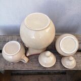 Théière, pot à lait et sucrier