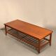 Table basse scandinave en teck années 60