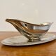 Stainless steel sauceboat