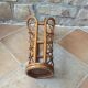 Porte-parapluie en rotin vintage