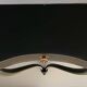 Pair of Black Wall-Mounted Console Tables / Nightstands attr. to Ulrich